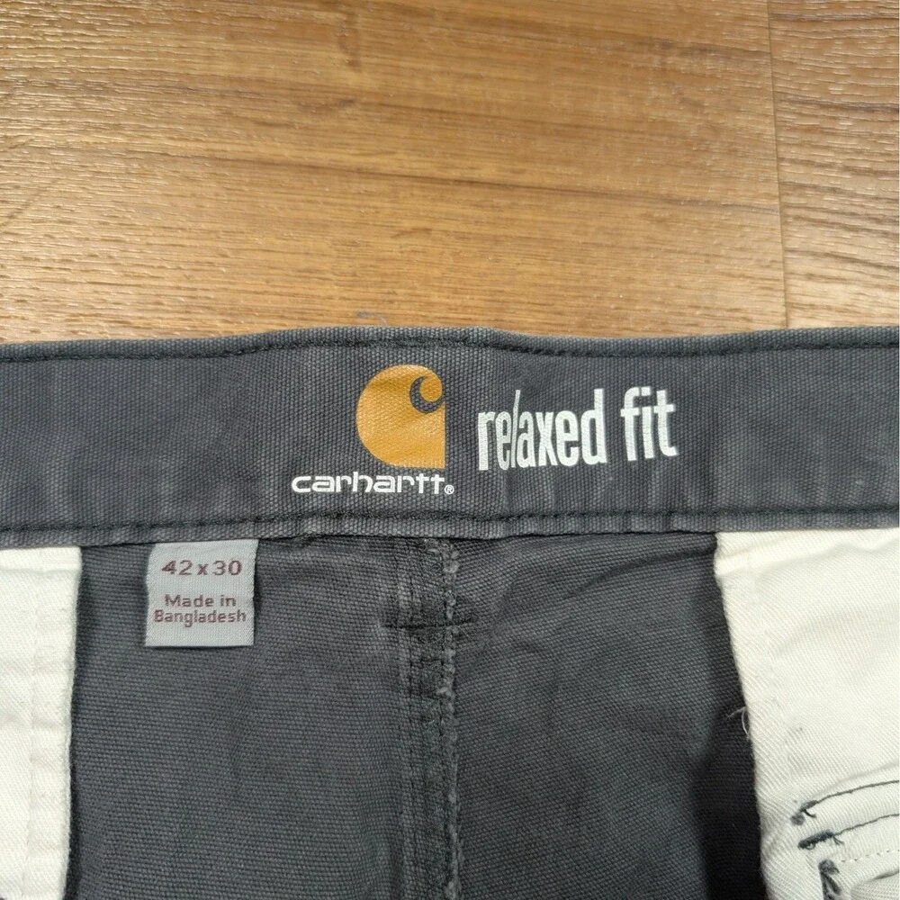 Carhartt Relaxed Fit Rigby Cargo Pants Men’s 42x30(28) Straight Leg Workwear